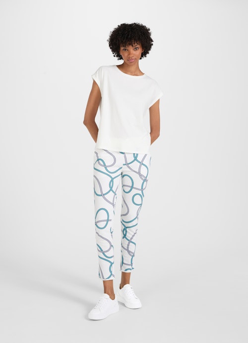 Slim Fit Pants Slim Fit - Sweatpants white