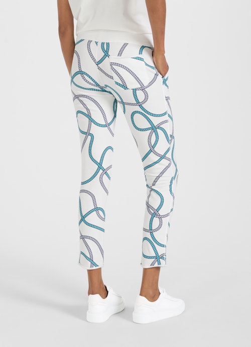 Slim Fit Pants Slim Fit - Sweatpants white