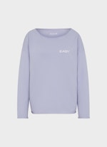 Loose Fit Sweatshirts Sweatshirt sweet purple