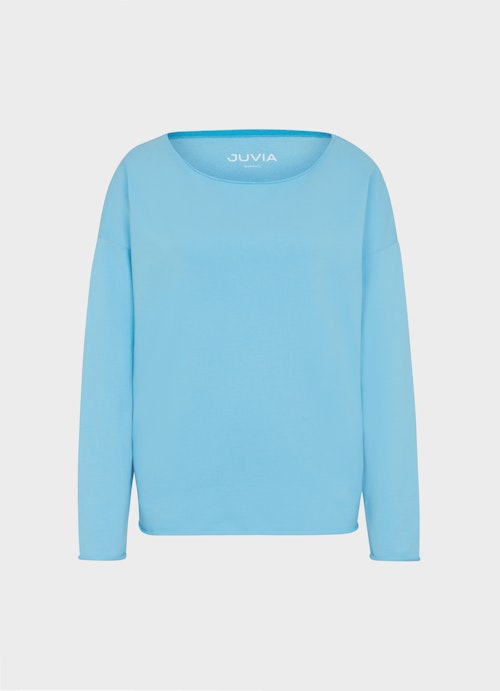 Coupe Loose Fit Sweat-shirts Sweatshirt horizon blue