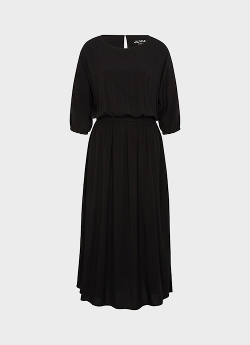 Medium Length Dresses Viscose - Dress black
