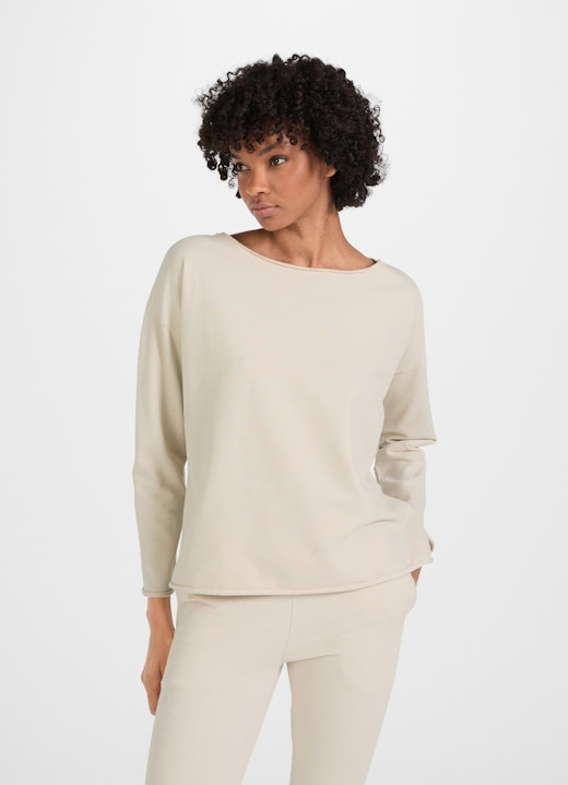 Loose Fit Sweatshirts Loose Fit - Sweatshirt almond milk