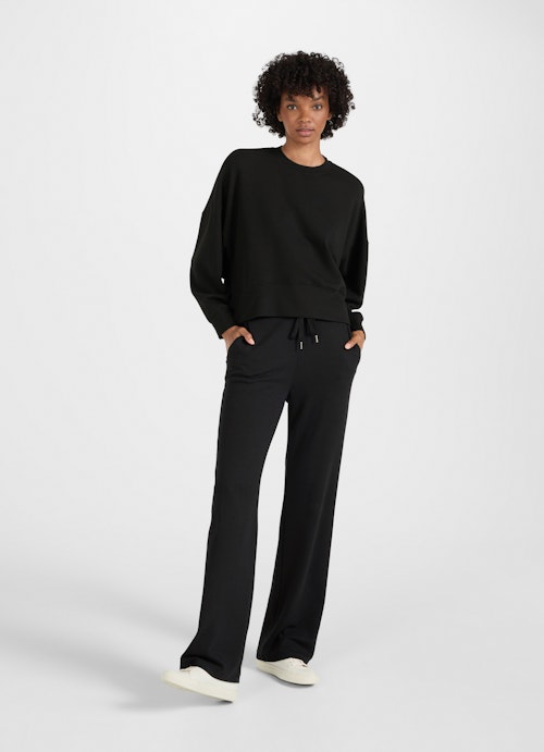 Loose Fit Sweatshirts Sweatshirt black