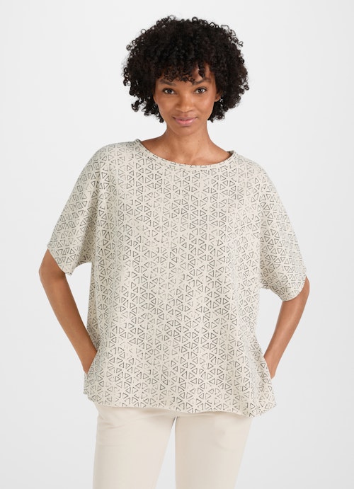 Coupe Loose Fit Sweat-shirts Cape - Sweater almond milk