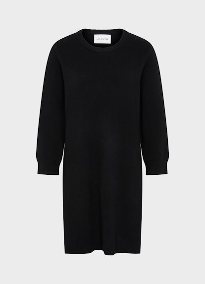 Regular Fit Kleider Cashmere Blend - Kleid black