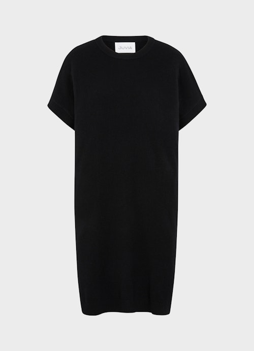 Casual Fit Dresses Cashmere Blend - Dress black