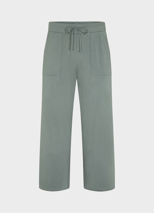 Regular Fit Pants Nightwear - Trousers pine