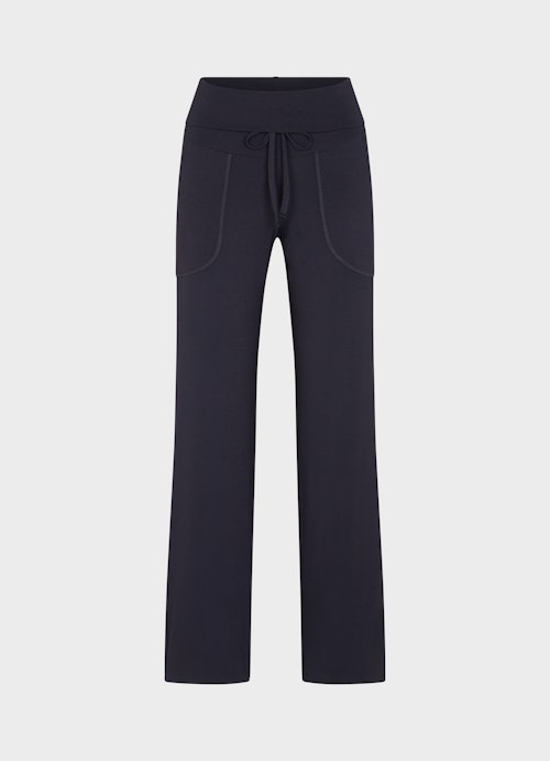 Coupe Regular Fit Pantalons Nightwear - Hose navy