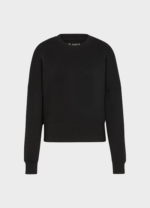 Coupe Loose Fit Sweat-shirts Sweatshirt black