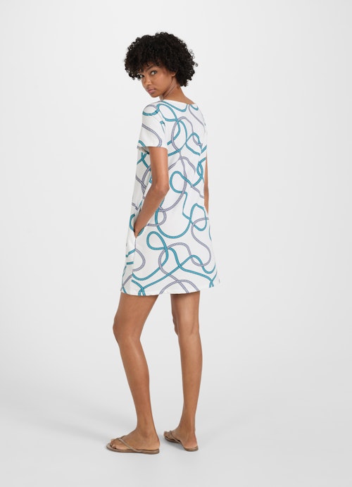 Regular Fit Kleider Kleid white