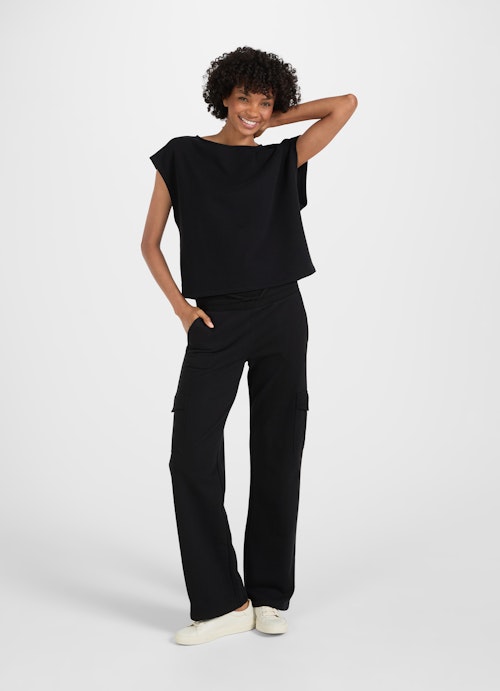 Loose Fit Sweatshirts T-Shirt black