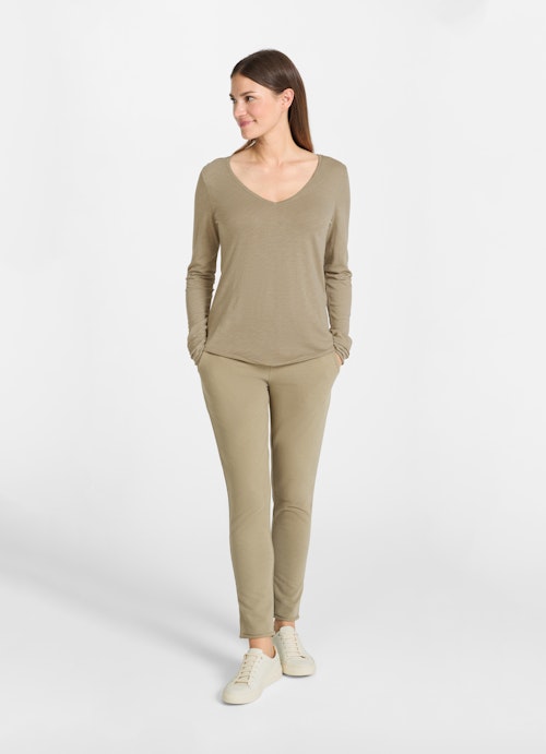 Regular Fit Long sleeve tops Longsleeve olive