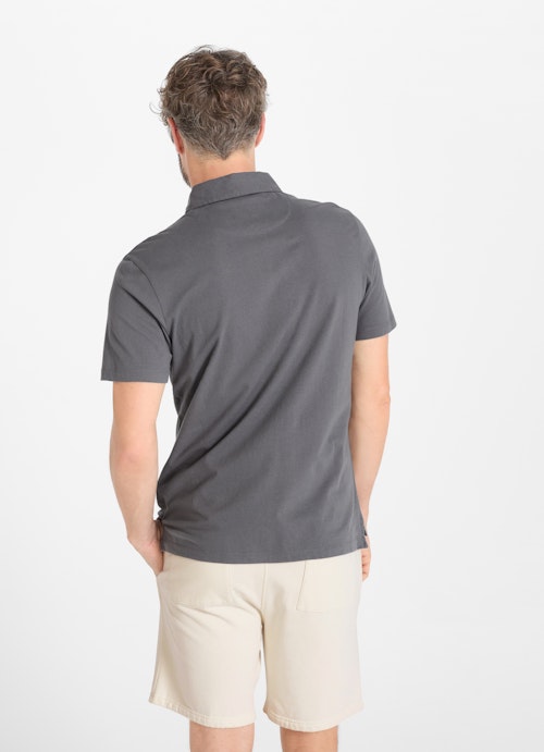 Coupe Regular Fit T-shirts Polo fog grey