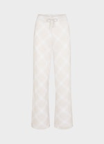 Regular Fit Pants Nightwear - Trousers eggshell