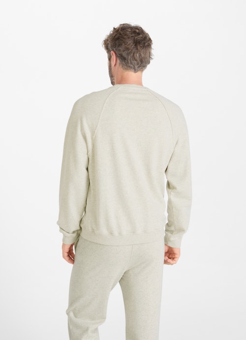 Casual Fit Sweater Sweatshirt stone grey mel.