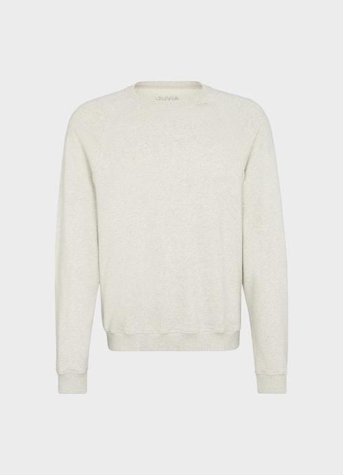 Casual Fit Sweater Sweatshirt stone grey mel.