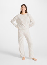 Regular Fit Hosen Nightwear - Hose eggshell