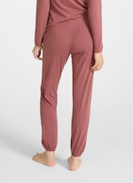 Regular Fit Pants Nightwear - Trousers berry