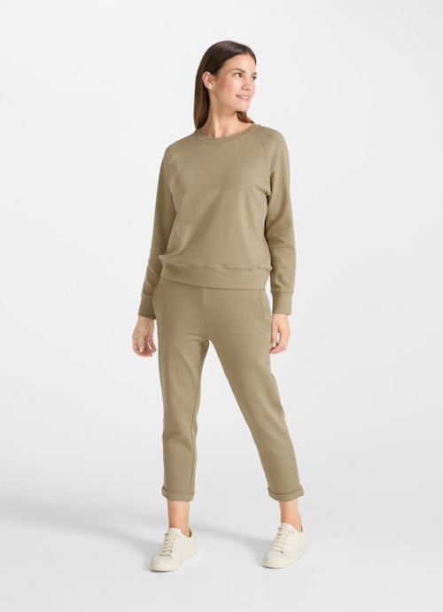 Loose Fit Sweatshirts Sweatshirt olive