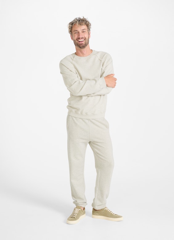 Casual Fit Hosen Casual Fit - Sweatpants stone grey mel.