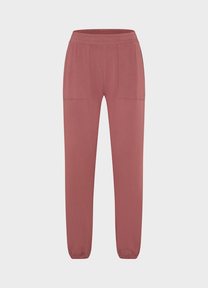 Regular Fit Pants Nightwear - Trousers berry