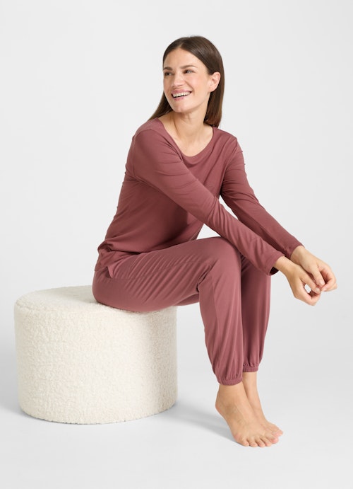 Regular Fit Nightwear Nightwear - Longsleeve berry