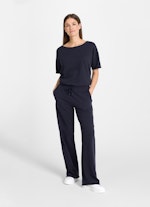 Coupe Wide Leg Fit Pantalons Wide Leg Fit - Sweatpants navy