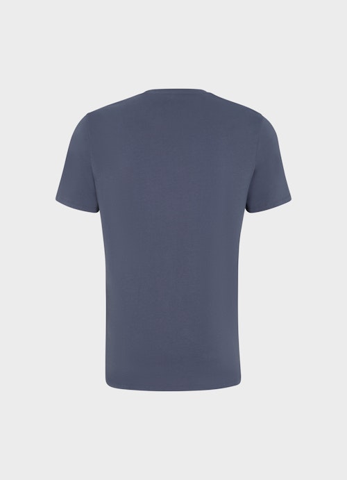 Coupe Regular Fit T-shirts T-shirt blue indigo