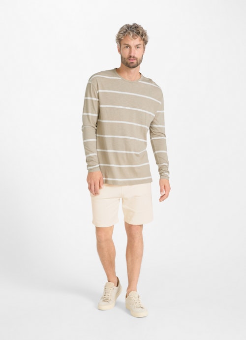 Casual Fit Long sleeve tops Longsleeve olive grey