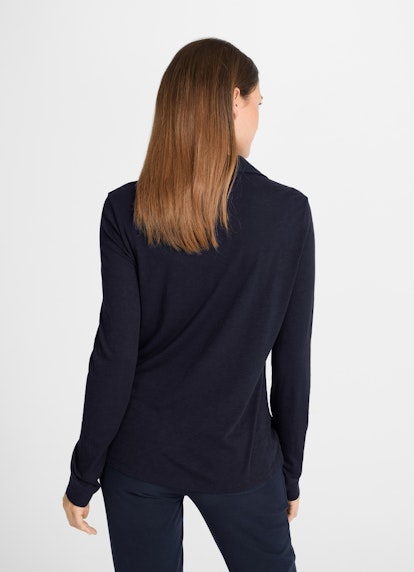 Regular Fit Blouses Jersey Blouse navy