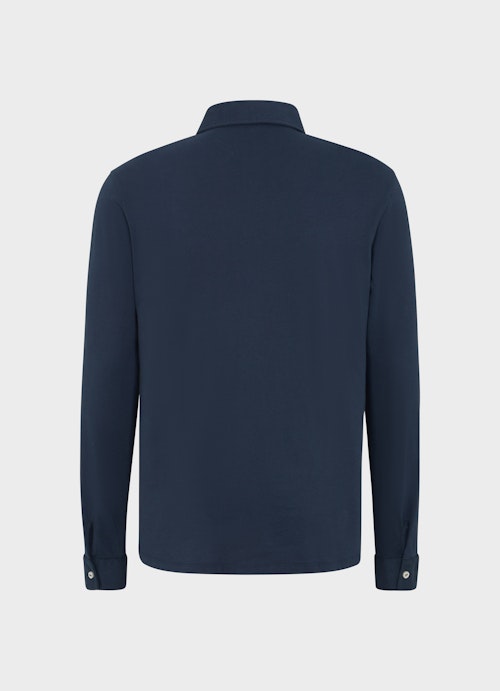 Regular Fit Hemden Jersey  Hemd dark ink