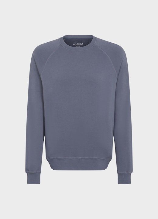 Casual Fit Sweaters Terrycloth - Sweater blue indigo