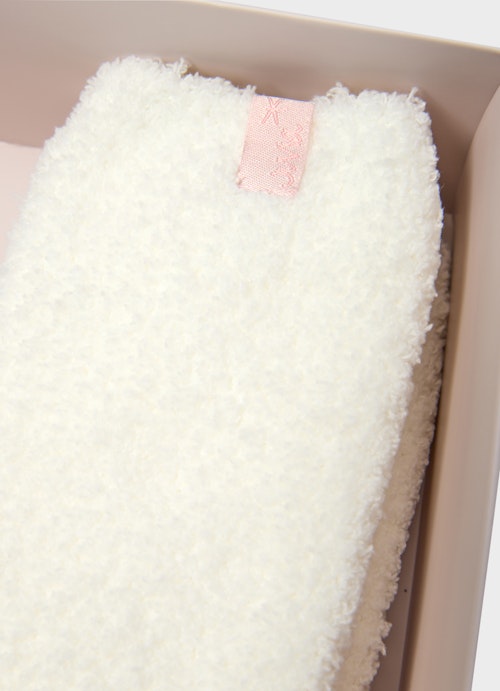 One Size Nightwear Socks Gift Box eggshell