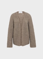 Oversized Fit Knitwear Knit - Cardigan taupe mel.