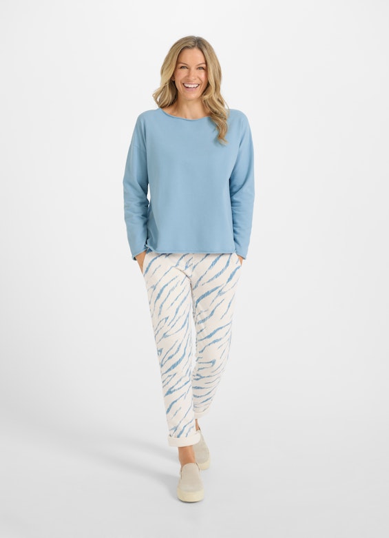 Coupe Casual Fit Sweat-shirts Sweatshirt pacific blue