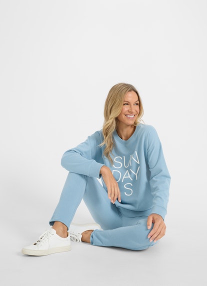 Coupe Regular Fit Sweat-shirts Sweatshirt pacific blue