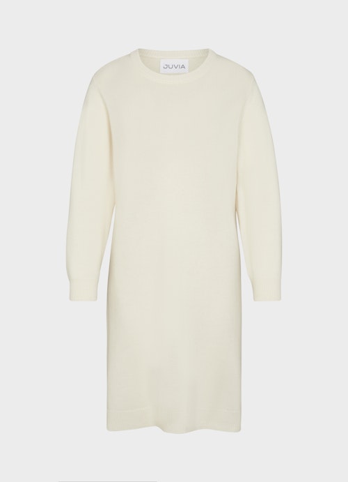 Coupe Regular Fit Maille Cashmere Blend - Robe eggshell