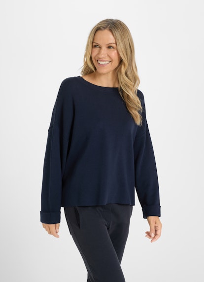 Casual Fit Knitwear Padstow Sweater navy