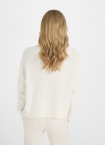 Coupe Casual Fit Maille Pull-over eggshell