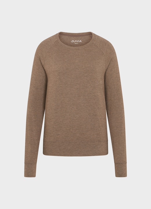 Coupe Loose Fit Sweat-shirts Sweatshirt taupe mel.