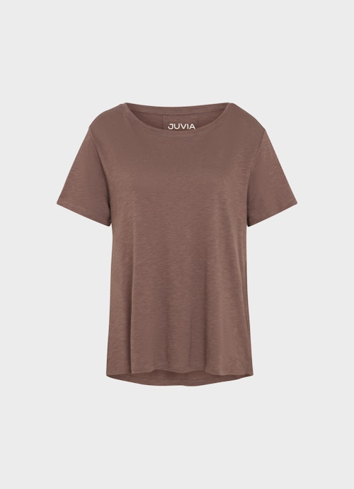 Coupe Loose Fit T-shirts T-Shirt cacao