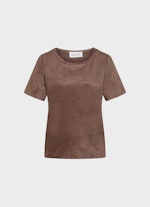 Loose FIt T-Shirts Tech Velours - T-Shirt cacao