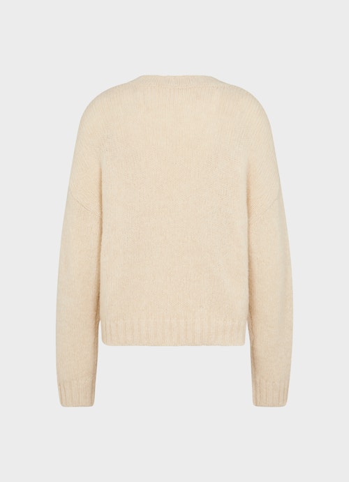 Casual Fit Strick Pullover desert sand