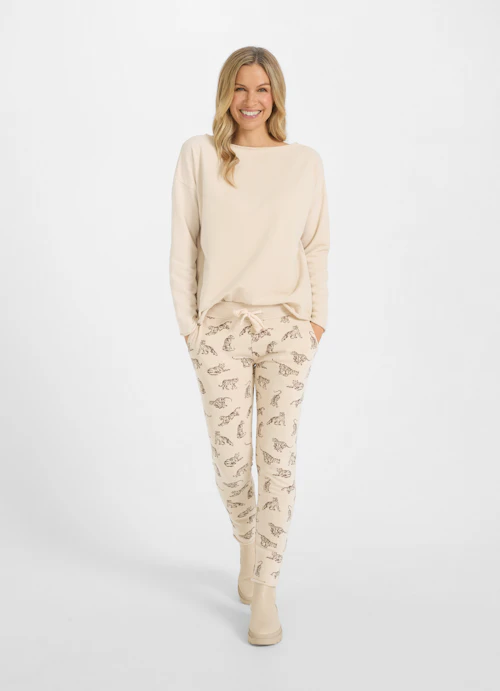 Coupe Slim Fit Pantalons Slim Fit - Sweatpants desert sand