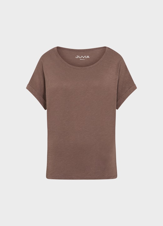 Coupe Boxy Fit T-shirts Boxy - T-shirt cacao