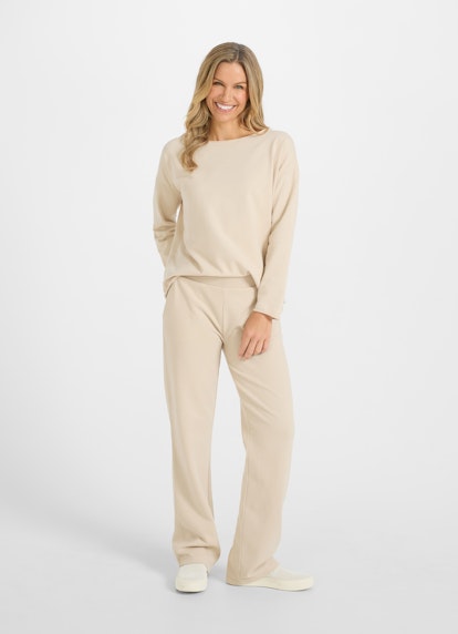 Coupe Wide Leg Fit Pantalons Wide Leg Fit - Pantalon à capuche desert sand