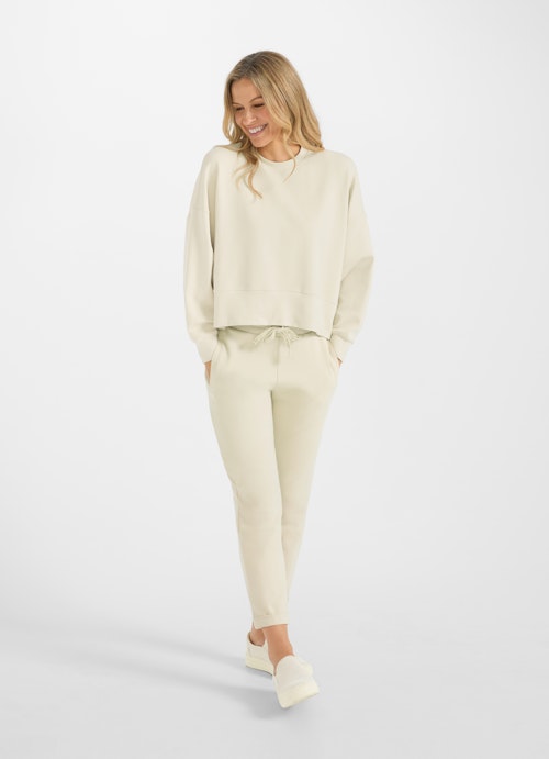 Casual Fit Hosen Casual Fit - Sweatpants eggshell