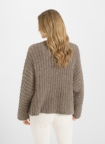 Oversized Fit Knitwear Knit - Cardigan taupe mel.