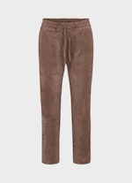 Coupe Regular Fit Pantalons Tech Velours - Pantalon cacao