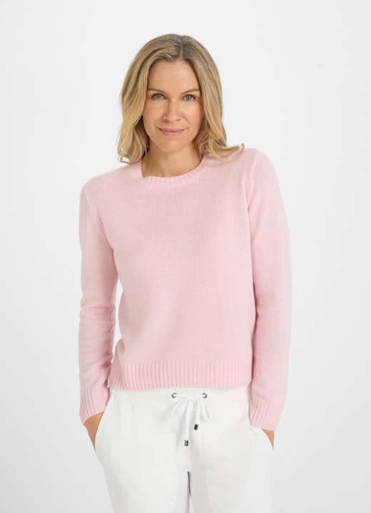 Regular Fit Knitwear Cashmere Blend - Pullover cherry blossom